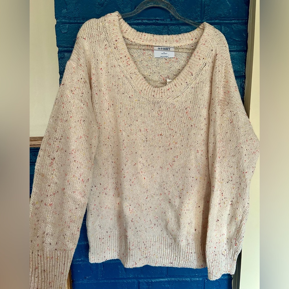 NWT Old Navy Speckled Knit Women's Sweater‎ - Picture 2 of 8